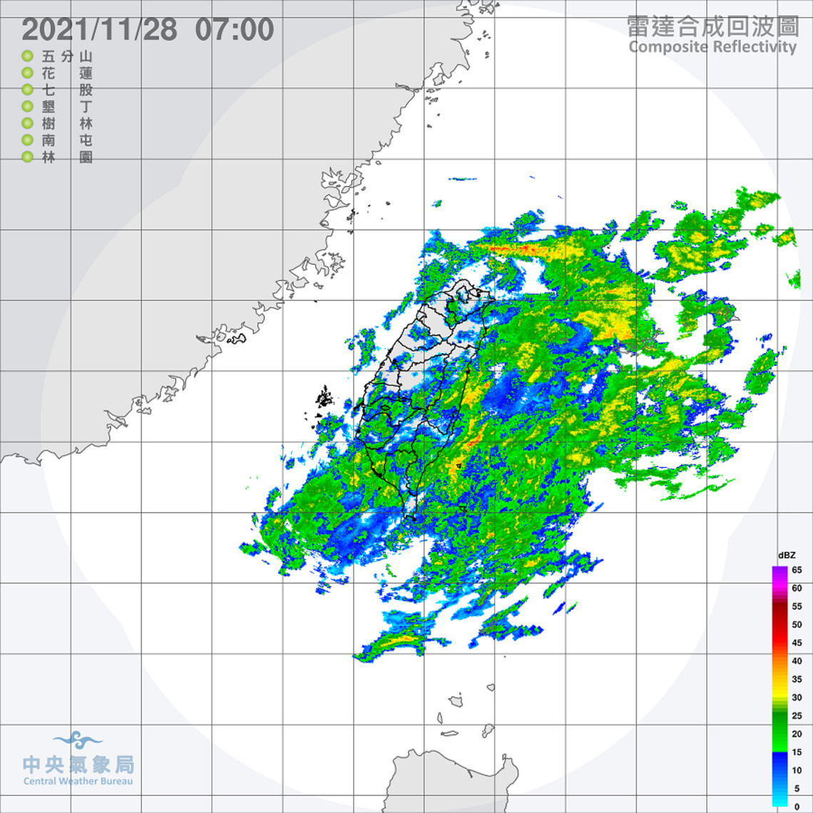 北臺冷轉舒適 早午各地都冷,東臺易降雨東北雨勢大