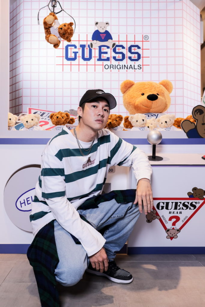 時尚潮人陳信維出席GUESS Originals 2021秋冬新品導覽會