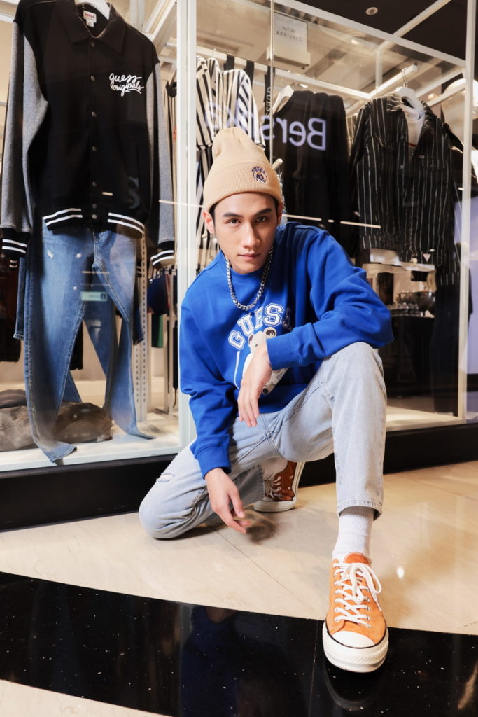 新生代饒舌歌手阿夫出席GUESS Originals 2021秋冬新品導覽會