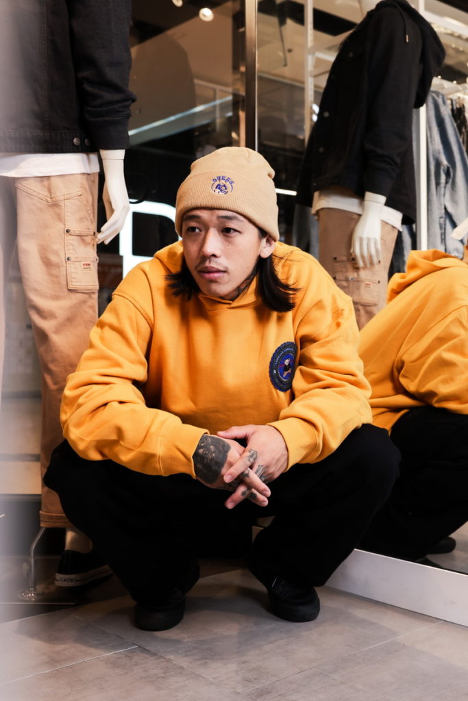 滑板潮人蕭志傑出席GUESS Originals 2021秋冬新品導覽會