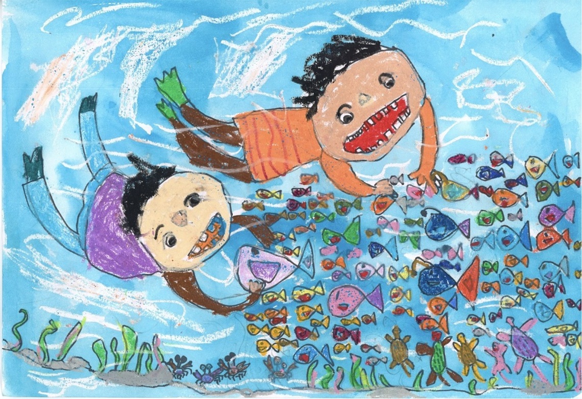 第2屆國海院全國兒童海洋繪畫比賽 呈現學童對於海洋的認識與想像