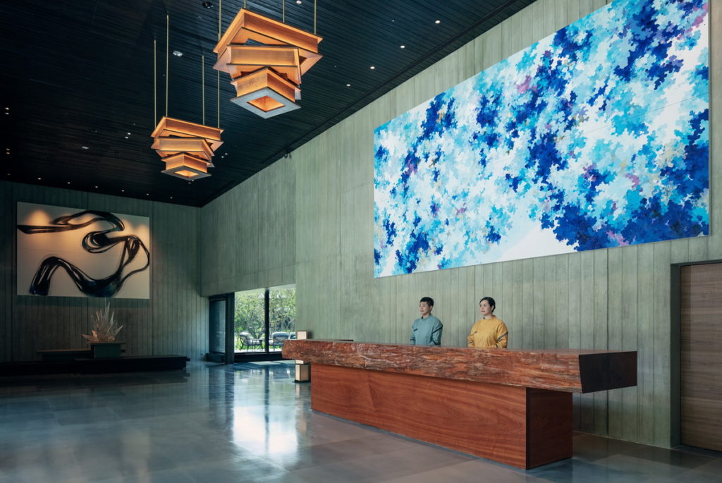 【虹夕諾雅 谷關 HOSHINOYA Guguan】 櫃檯 ‧ Front Desk