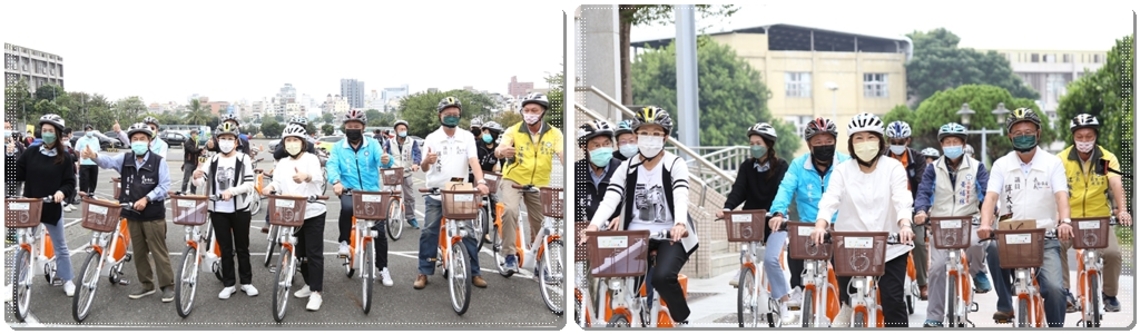 全國首發YouBike 2.0E電輔車抵嘉　嘉義市長黃敏惠：騎乘變得更優雅輕鬆省力