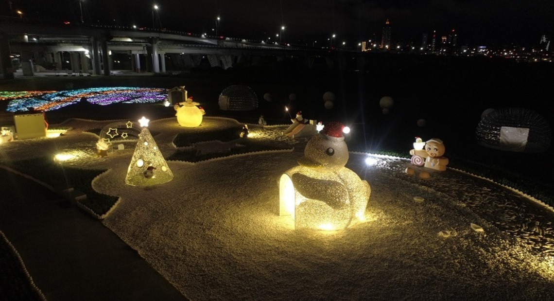 新北鴨鴨公園地景藝術展『星空祈願 暖心過冬』 12/5登場