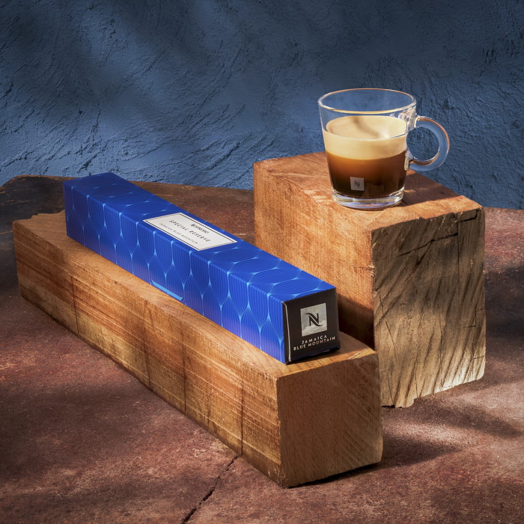 瑞士頂級咖啡領導品牌Nespresso鉅獻擁有「世界極品」美名且受「地理標示保護」的牙買加藍山咖啡
