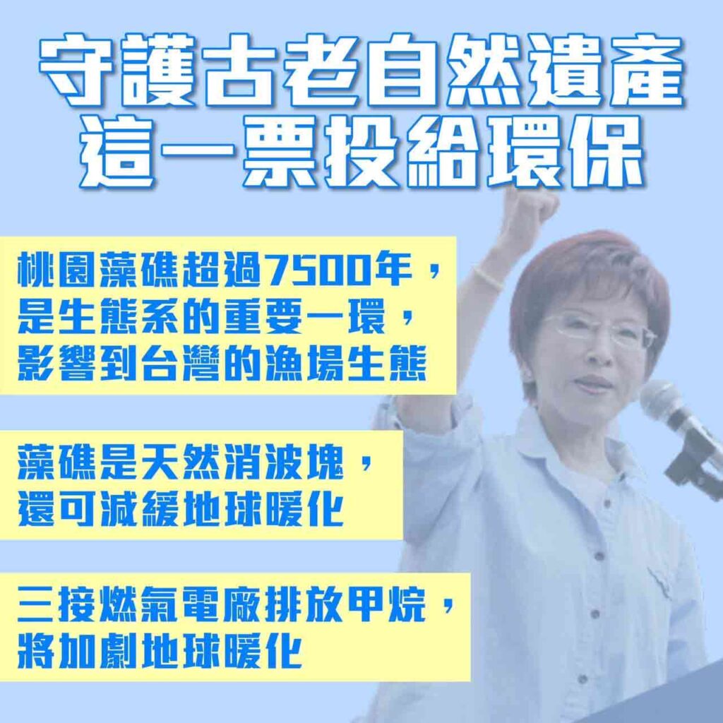 洪秀柱:藻礁之所以珍貴,是因為它生長速度非常緩慢,20年還長不到一公分,上面的孔洞可供生物棲息,是生態系很重要的一環。