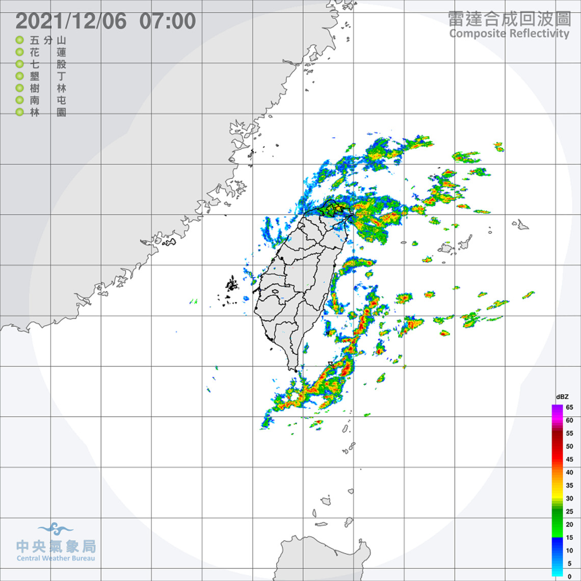 北海岸宜蘭雨勢大 中南部日夜溫差大