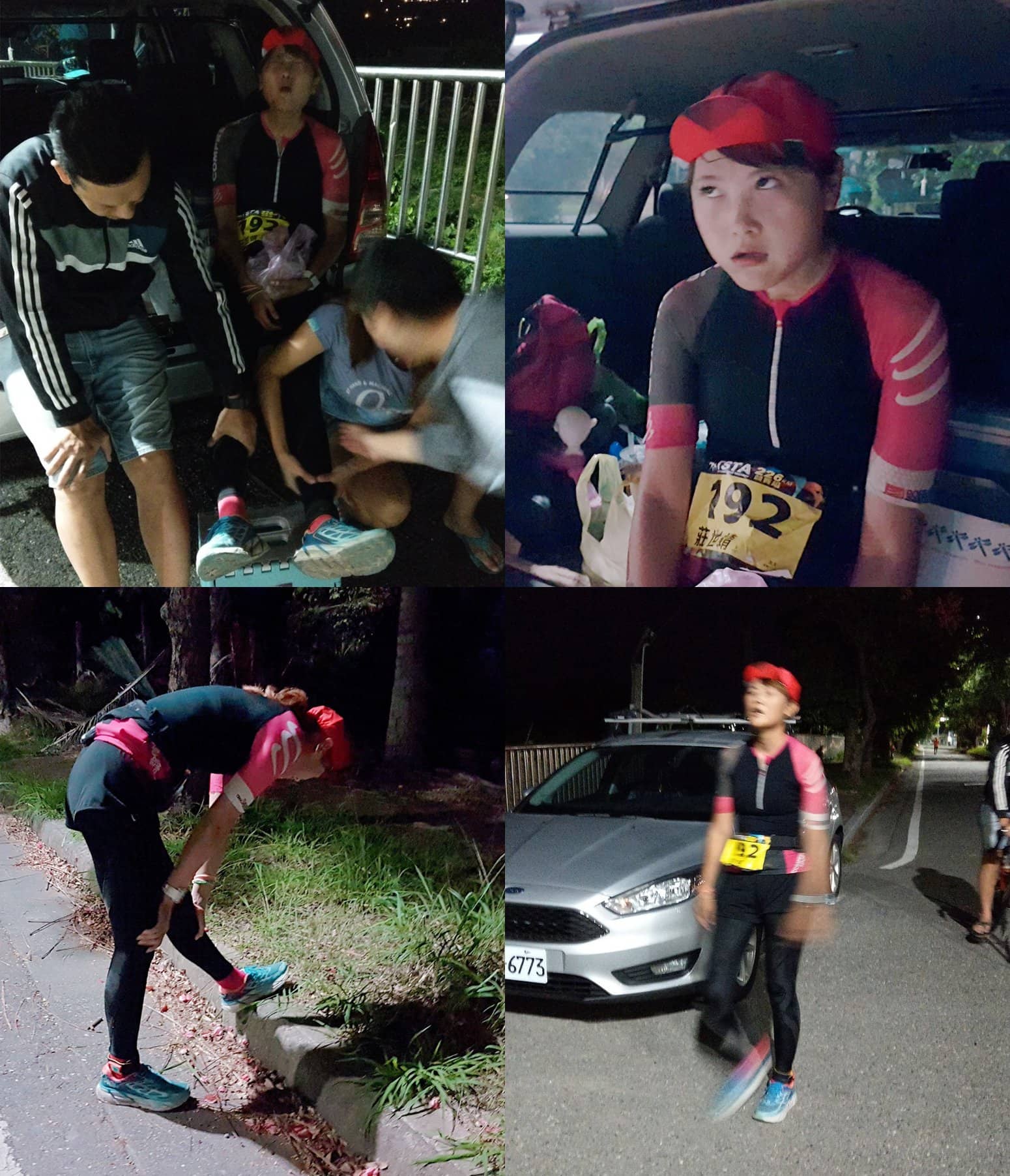 2018 台東超鐵 226(馬亨亨路跑,不斷懷疑人生與自我對話中)圖片來源:Lala Chuang