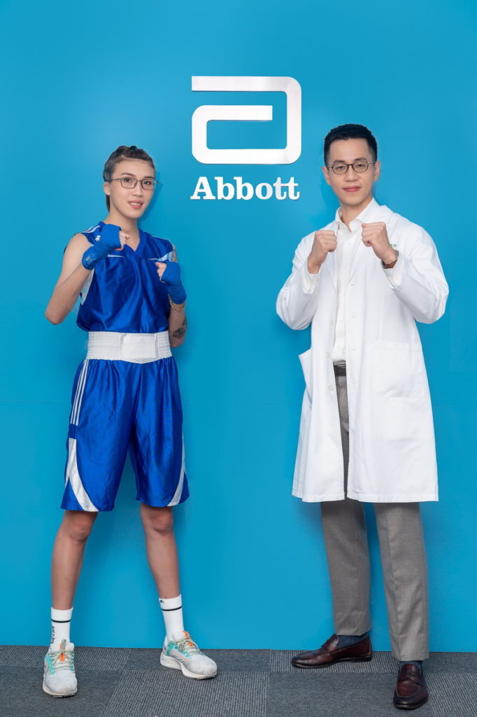 拳擊選手黃筱雯和復健科醫師王思恒精心設計創新線上拳擊操