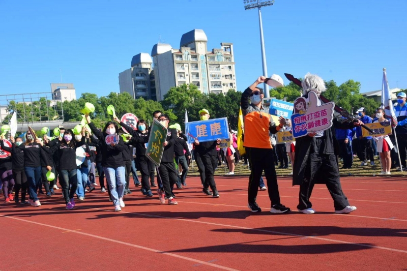南投縣運動會開幕 展開4天36種類競賽