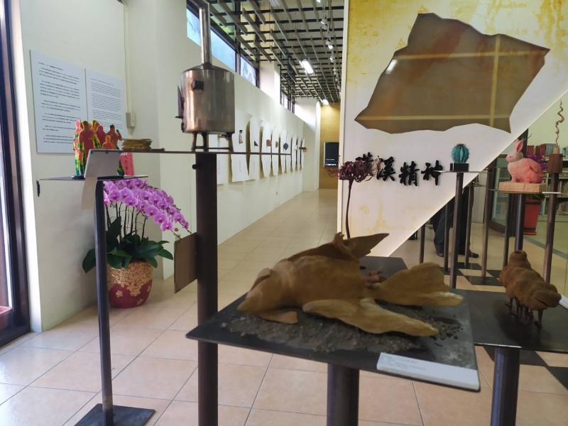 彫刻的五.七.五微型雕塑展 321件袖珍作品巡迴彰化