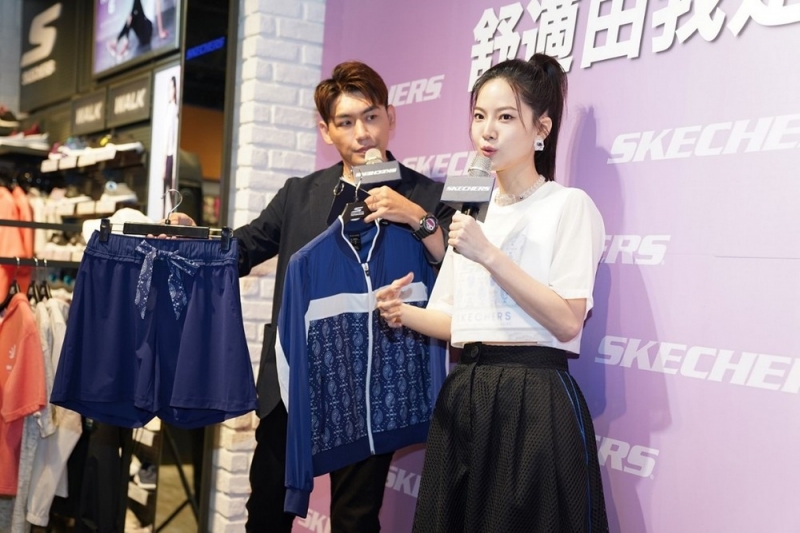 SKECHERS代言人曾之喬 出席微風信義魅力店長活動