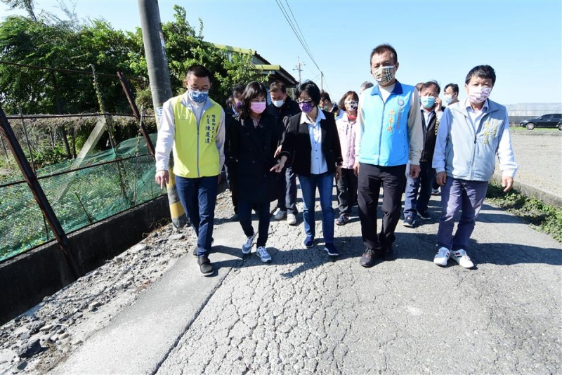 埔鹽13條道路改善工程 預計明年初陸續完工