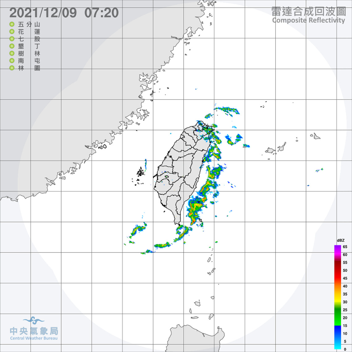 西半部晴朗日夜溫差大 東半部多雲局部偶雨 沿海注意強風長浪