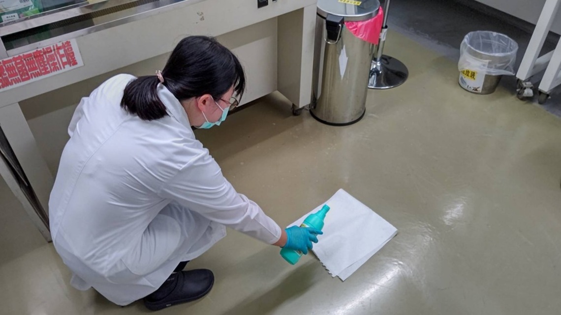 台南衛生局實驗室生物加強安全管理防感染