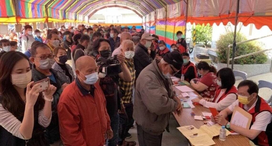 南紡冬捐北門鄉親2千人