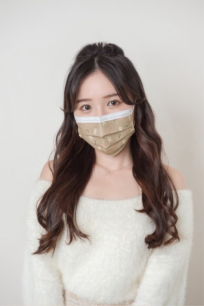 佑合暮光聖誕口罩-薑餅人10入$199