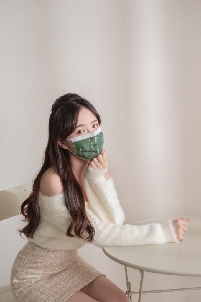 佑合暮光聖誕口罩-聖誕樹款10入$199
