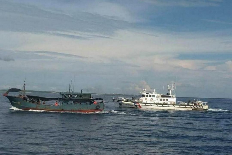 大陸漁船越界七美海域集結 海巡已超前部署駐七美港