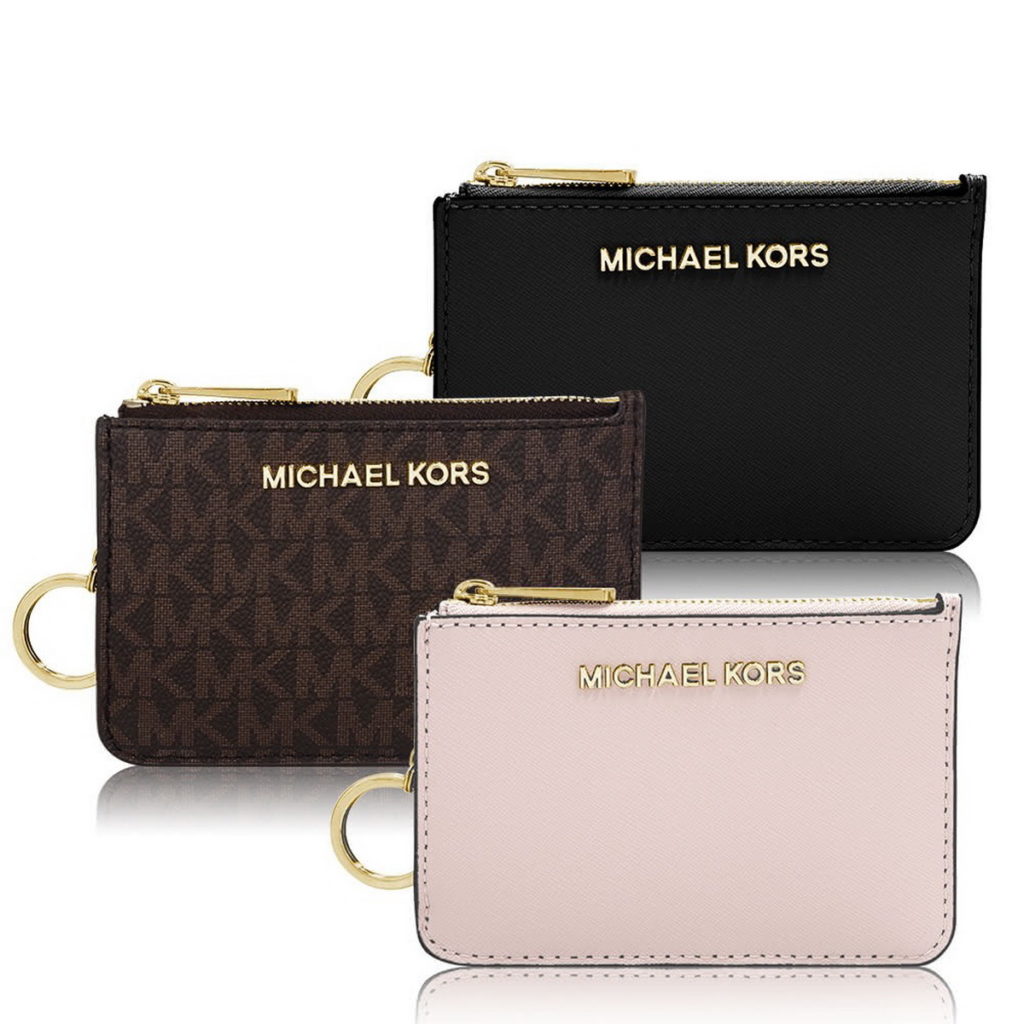 【Michael Kors】零錢鑰匙卡-指定多款任選,活動價1,211元。