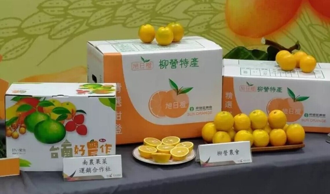 台南柳丁與全聯合作促銷