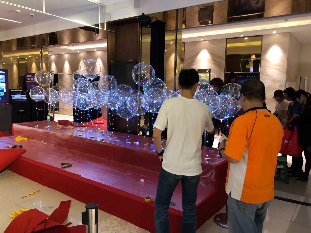 不論是大大小小的活動,場地規劃以及LED面板牆的架設都難不倒,國內不少知名廠商都邀請阿囉哈LED進行場地規劃。(圖/阿囉哈LED總匯提供)