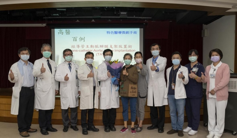 高醫經導管主動脈瓣膜植入術 86老婦術後能搖呼拉圈