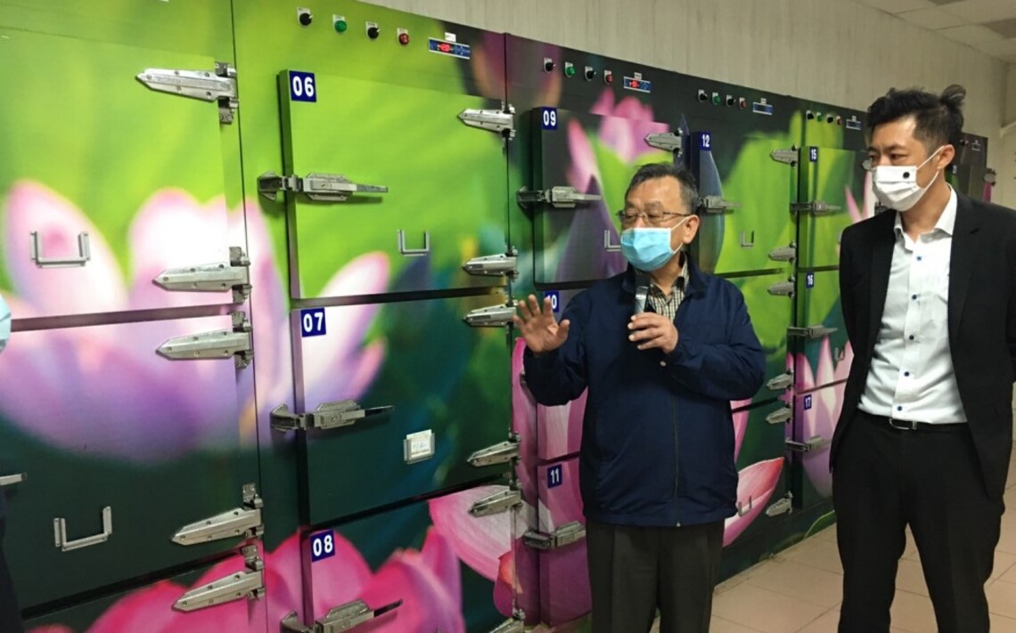 菊島福園優化設施 賴峰偉肯定提升殯葬品質 人生旅程更莊嚴