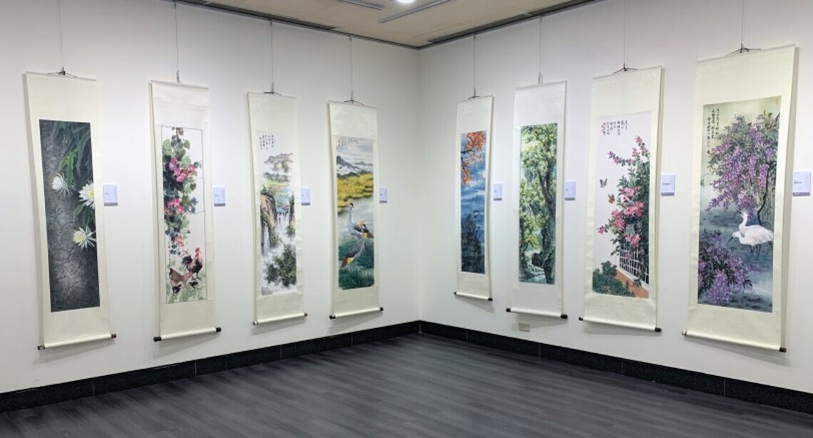 老手新秀承先啟後 「翰墨薪傳」新莊文藝中心開展