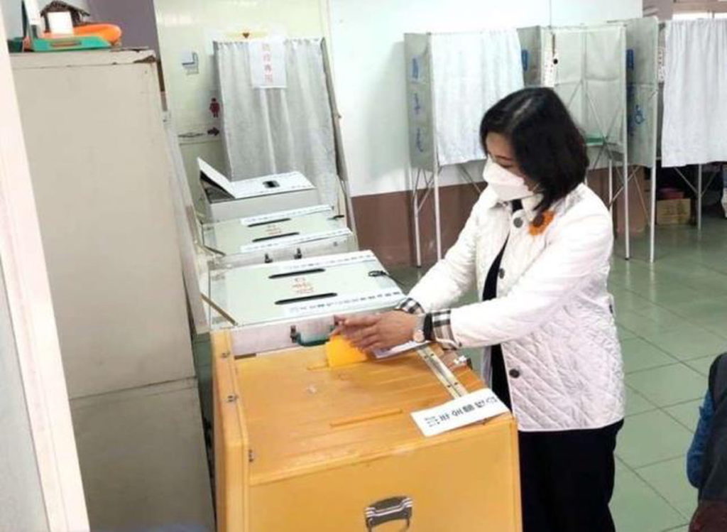 鼓勵民眾出門投票 張麗善透過公投 讓政府了解民意