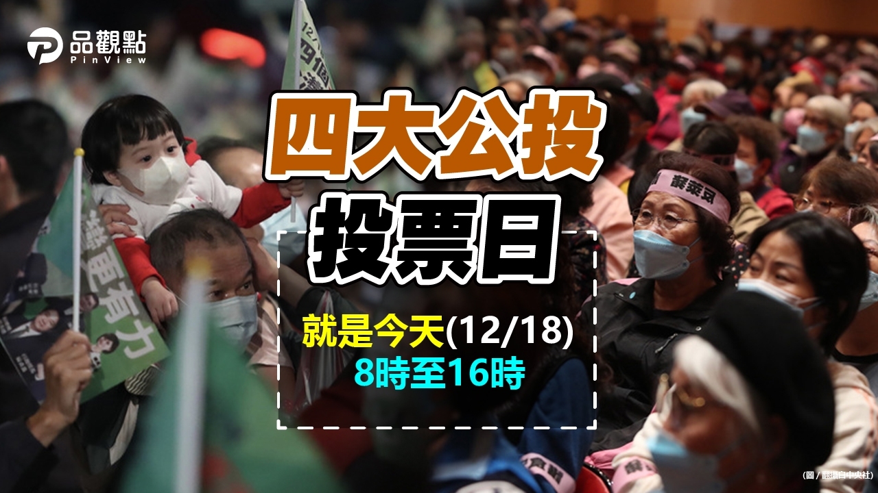 品觀點|四個公投都沒過 投「四個不同意」票數較高|政治