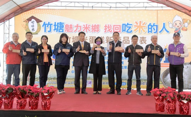 跳脫傳統米製品找回吃米的人 竹塘鄉農會推出米蛋糕
