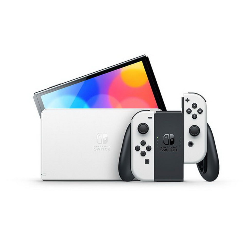 蝦皮購物「12.25商城狂購節」任天堂Switch新型OLED 白色主機,限時瘋搶優惠價2,620元