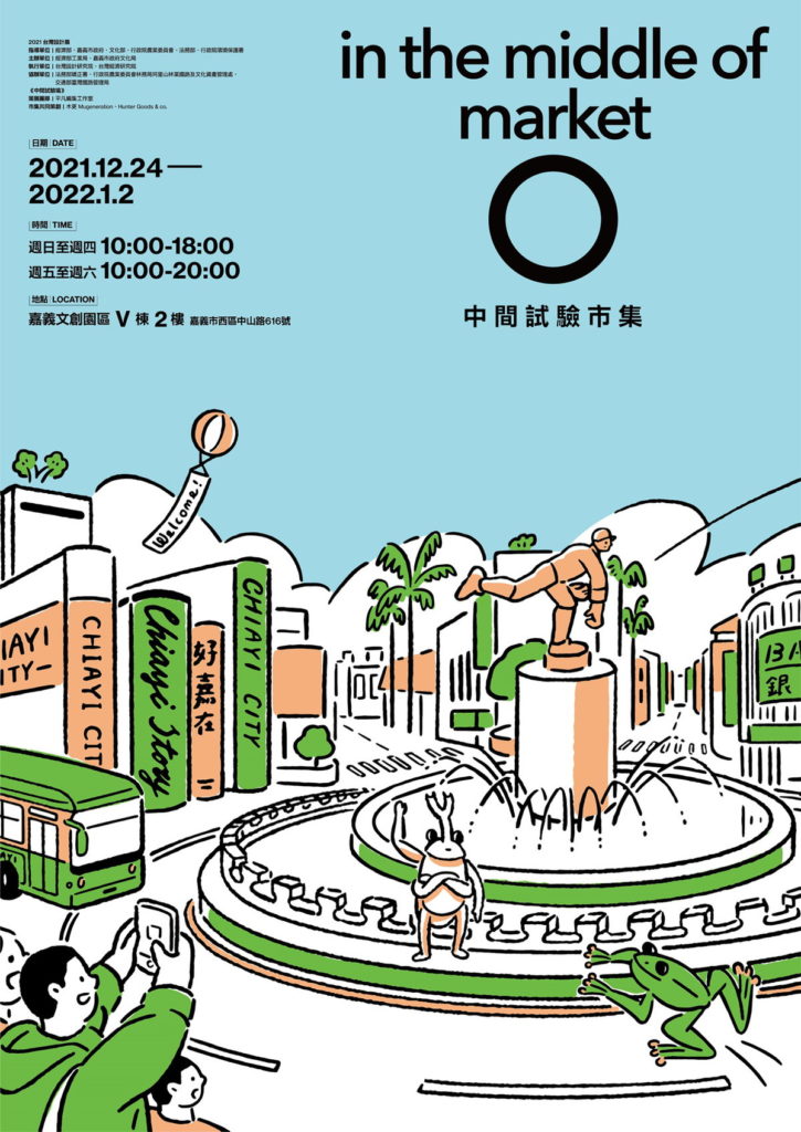 《中間試驗場》中間試驗市集-位於嘉義文創園區V棟二樓的「中間試驗市集」熱鬧展開