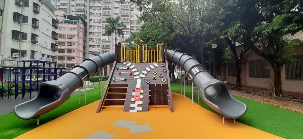 三重區慈化公園 融合鄰近碧華布街文化特色
