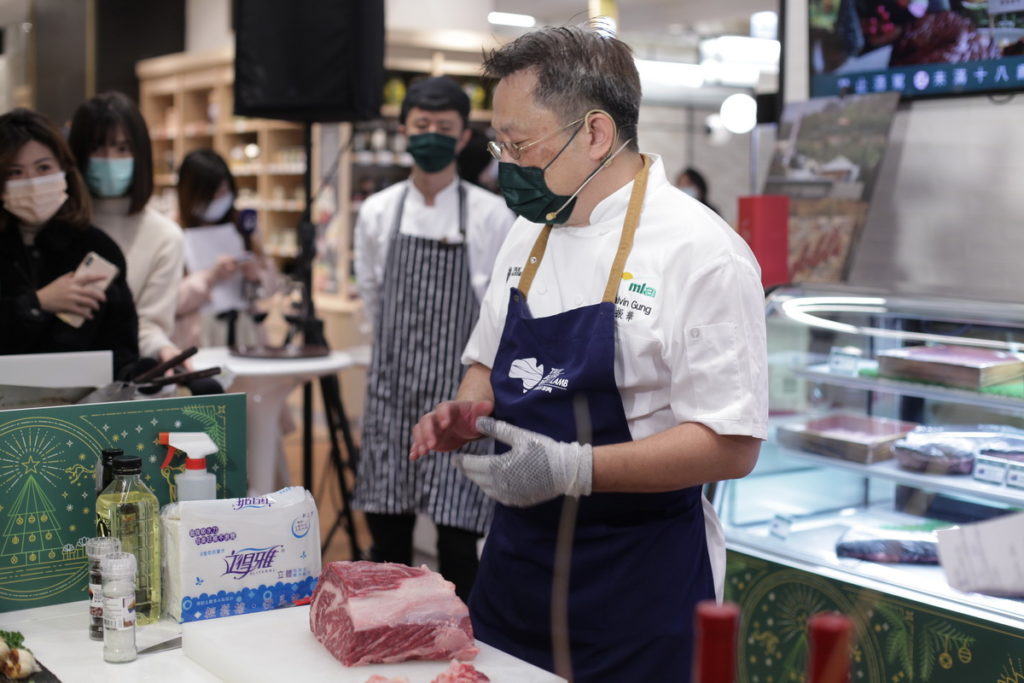 澳洲肉協資深顧問龔振華 料理澳洲和牛