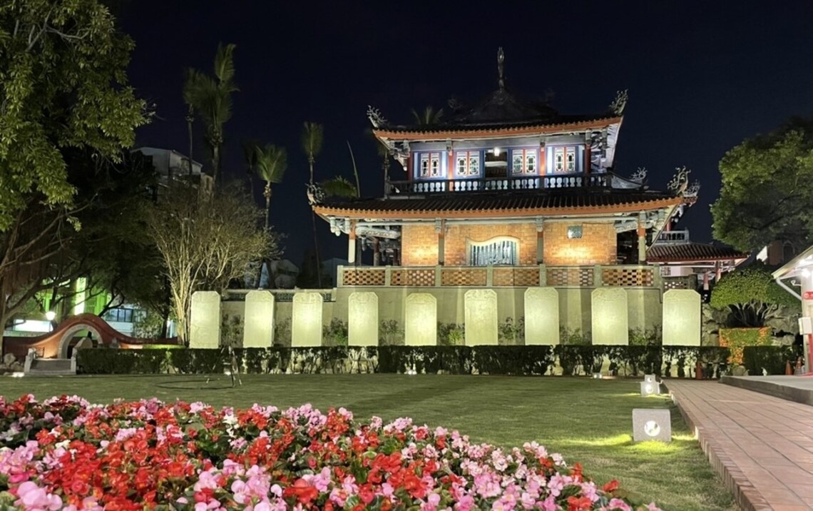 台南赤崁樓增照明
