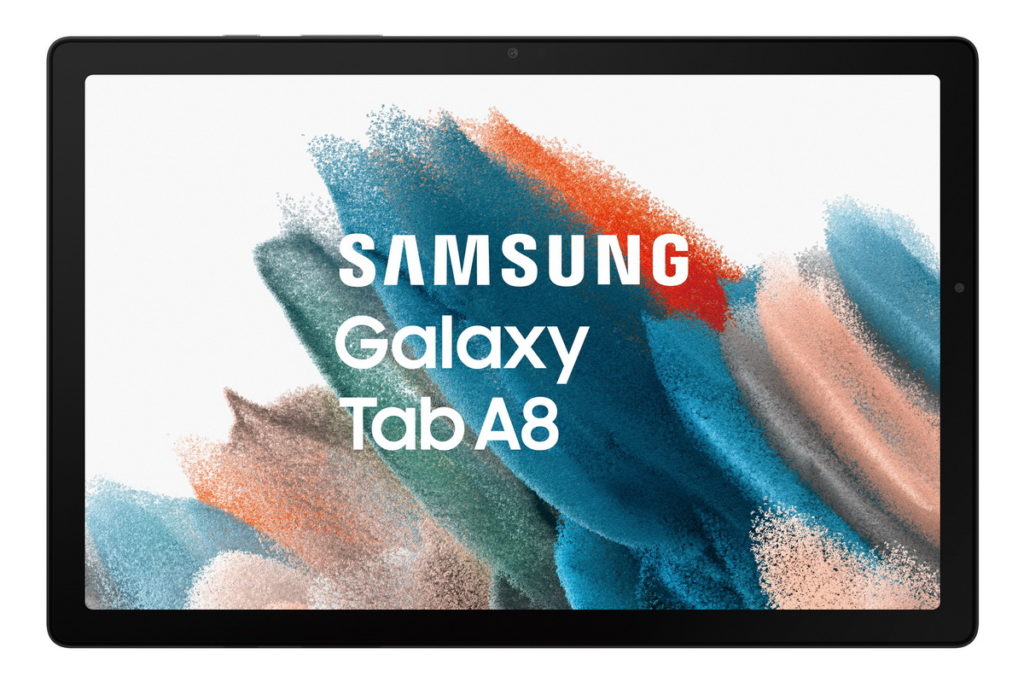 Galaxy Tab A8_銀色_產品正面