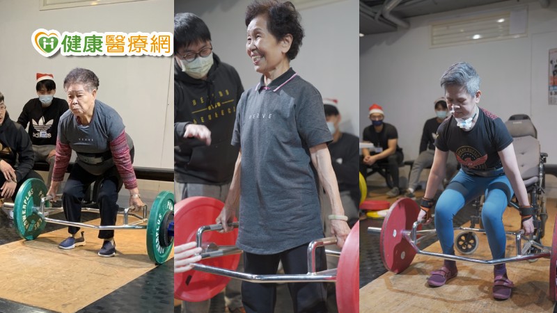 超高齡硬舉比賽 88歲嬤、腦癌媽舉起重量比你還強!