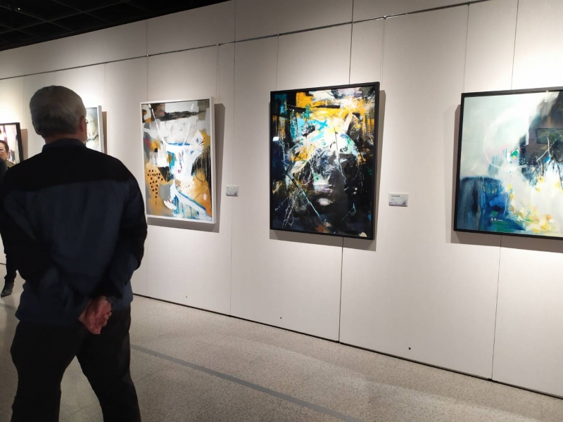 彰化美學館推出「原生畫會會員聯合畫展」 不限媒材展現多元藝術風貌