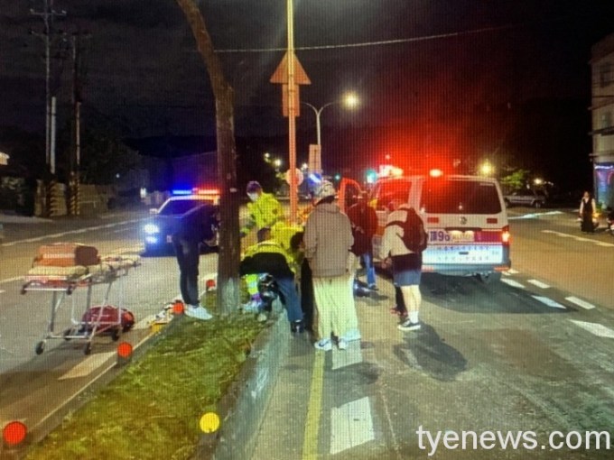 wp-1640007094525 龜山區振興路發生高中生騎乘機車自撞死亡車禍。
