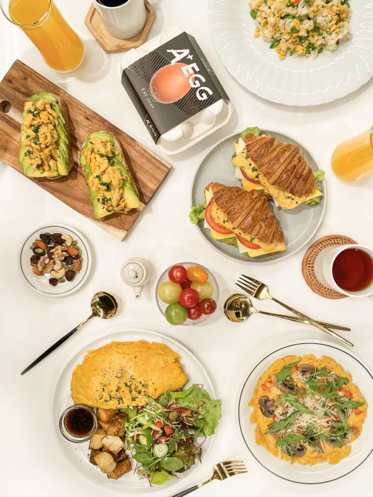 利用未來蛋製成多樣化料理