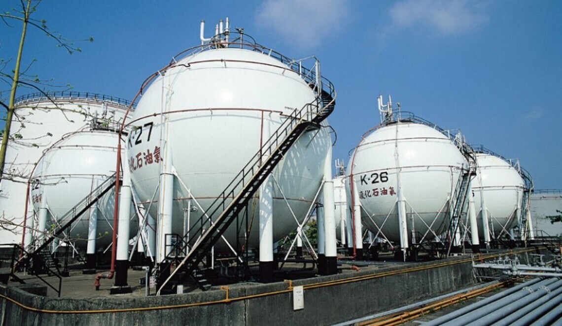中油:明年1月天然氣 僅電業用戶調漲10% 其他用戶不調整