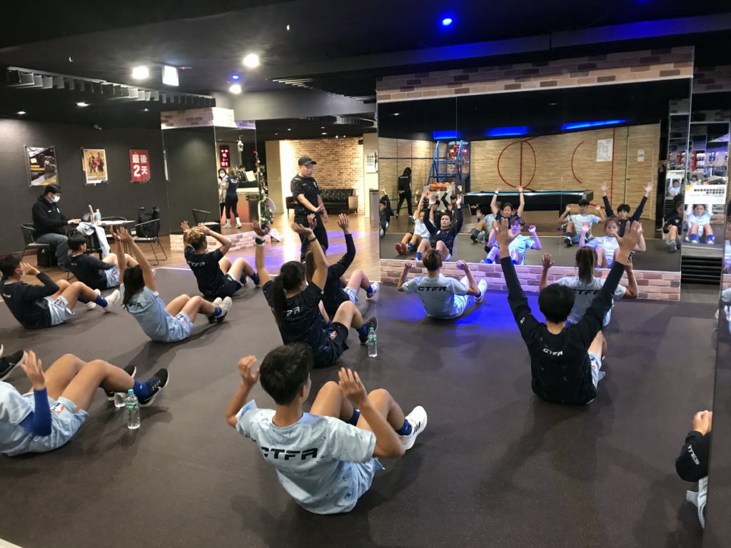 中華女足睽違14年再度打入亞洲盃,賽前儲備能量以應付場上全力爆發。