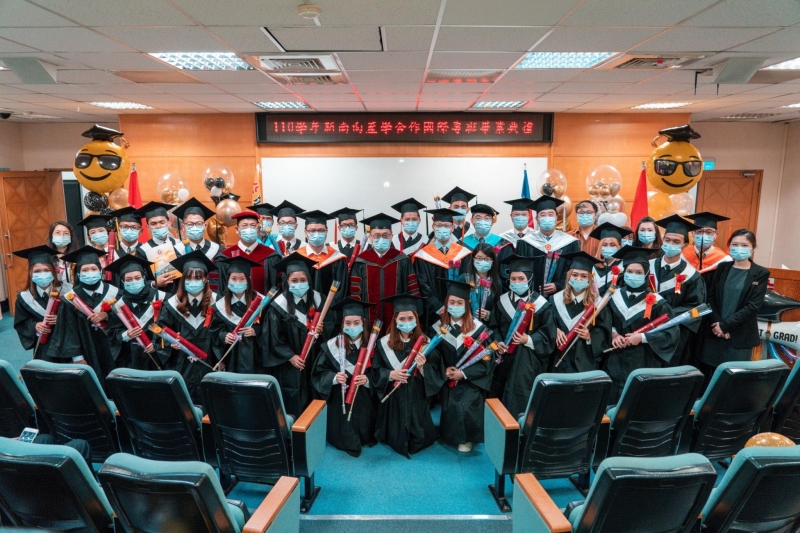 育達科大首屆新南向產學合作國際專班春季班畢業典禮