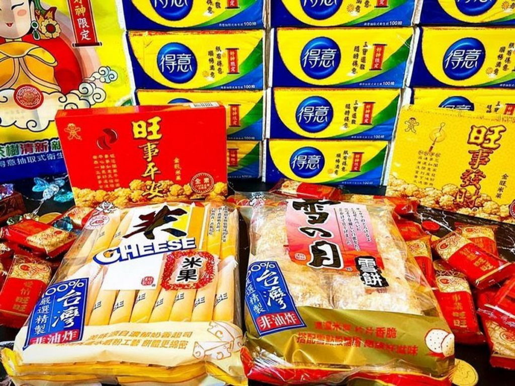 旺旺及得意衛生紙首度跨界合作,推出「得意開運旺旺箱」請註明圖片由IG_@eatfood._.mumu提供。