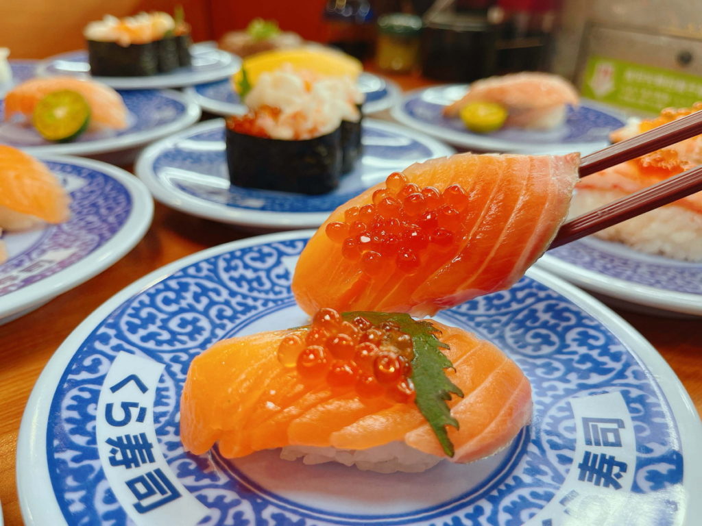 蟹蟹鮮鮭祭_親子生鮭魚壽司