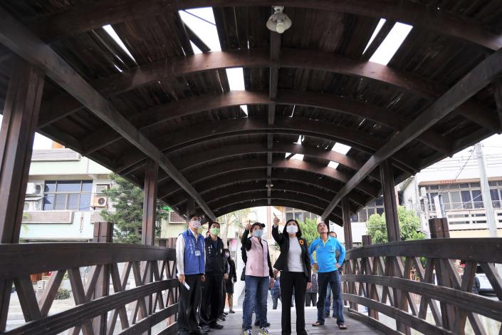 台西火燒牛稠大排景觀木橋 張麗善承諾補助辦理整修