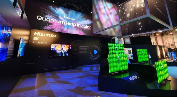 海信在CES 2022展示新一代ULED 8K Mini-LED系列和全球首個8K激光顯示技術解決方案