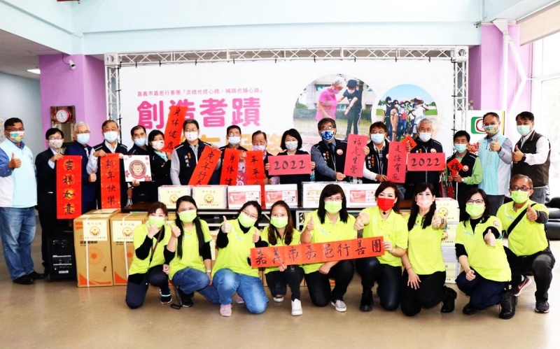 嘉義市嘉邑行善團「心橋志工」造橋也搭心橋 補路也鋪心路
